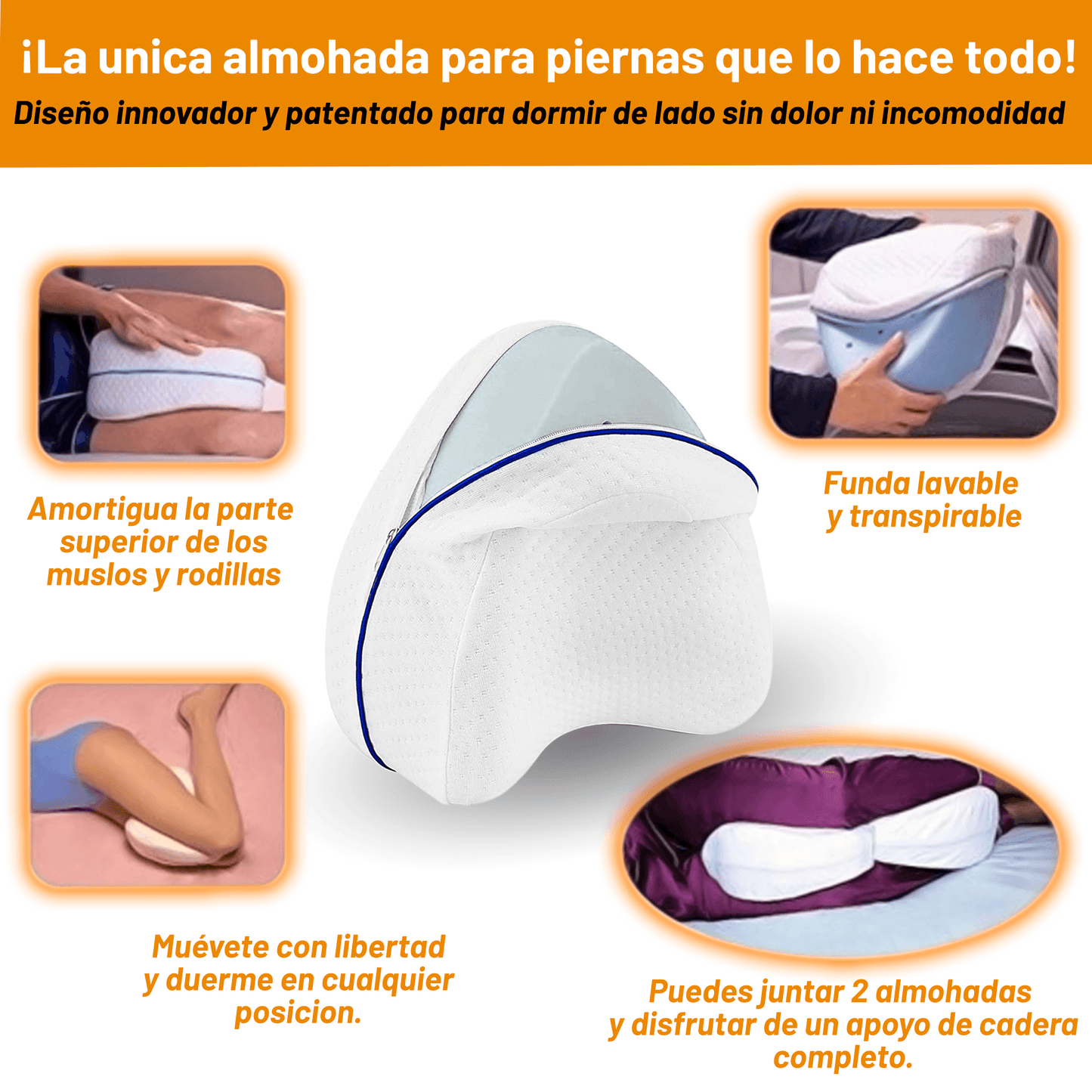 COJIN ALMOHADA ERGONOMICA