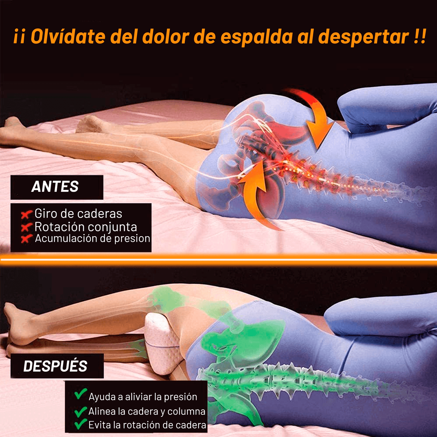 COJIN ALMOHADA ERGONOMICA